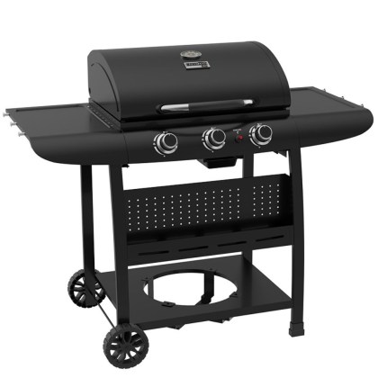 BORMANN Elite BBQ6030 FORGE 3-Burner Gas Grill with Cast-Iron Grate 3